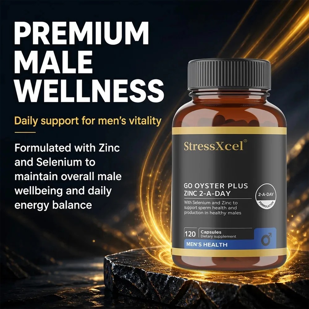 牡蠣エキスカプセルは、エネルギー、活力、健康をサポートし、男 - Health Wellness Energy のレビューと価格