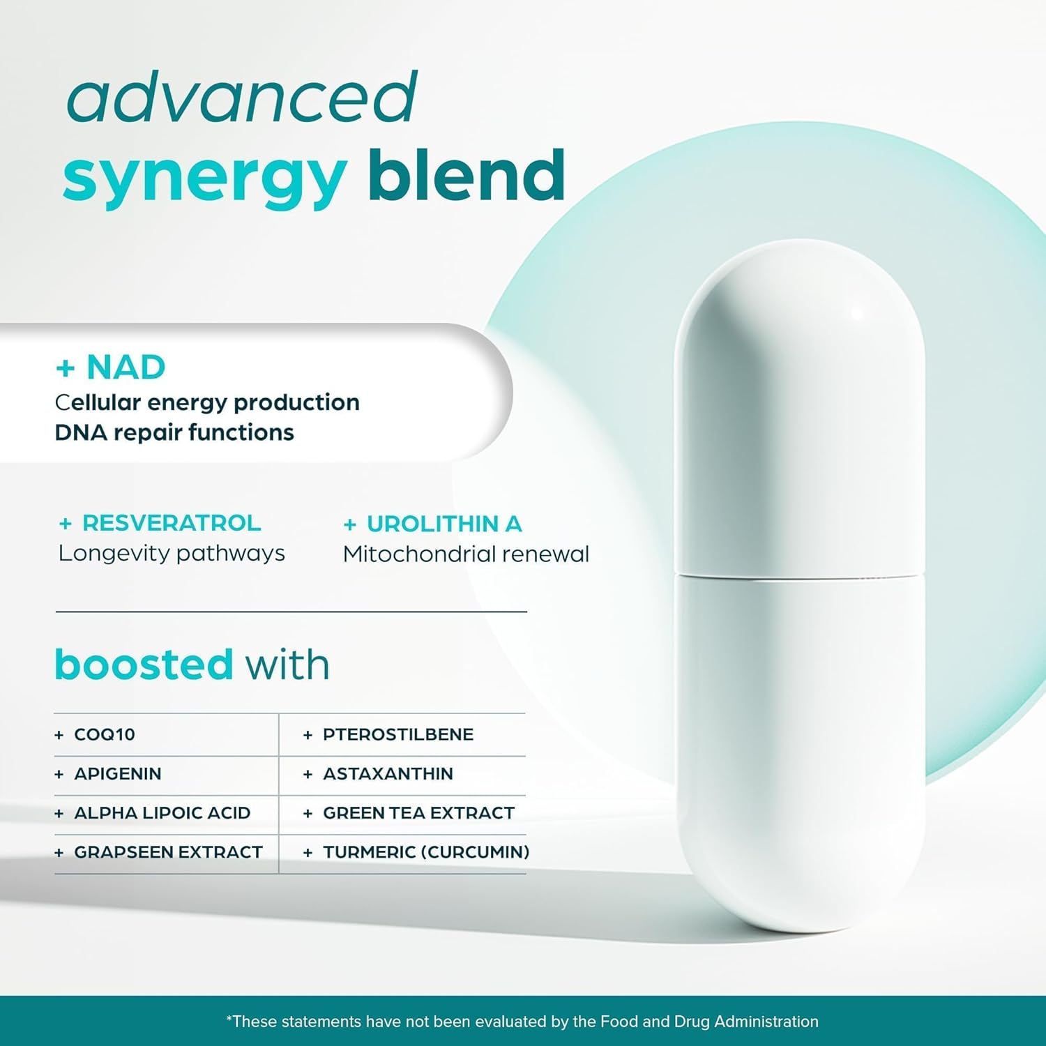 NADプラスサプリメント - 自然エネルギー、細胞の健康、ア - Health Wellness Energy のレビューと価格