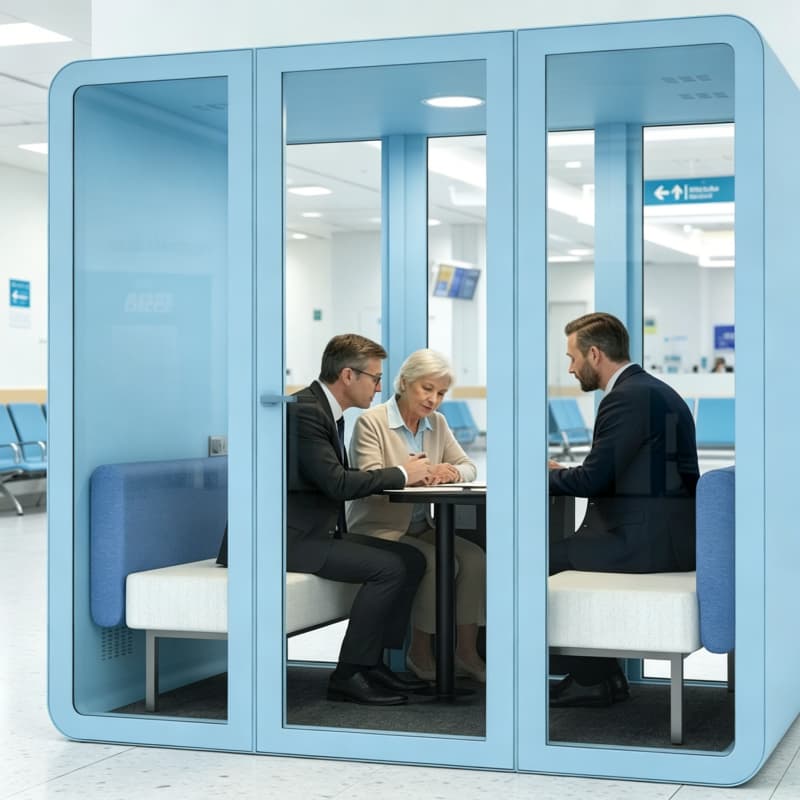 ウェルネスポッド 防音ボックス 心の休息のための従業員向けウ - Health Wellness Office のレビューと価格