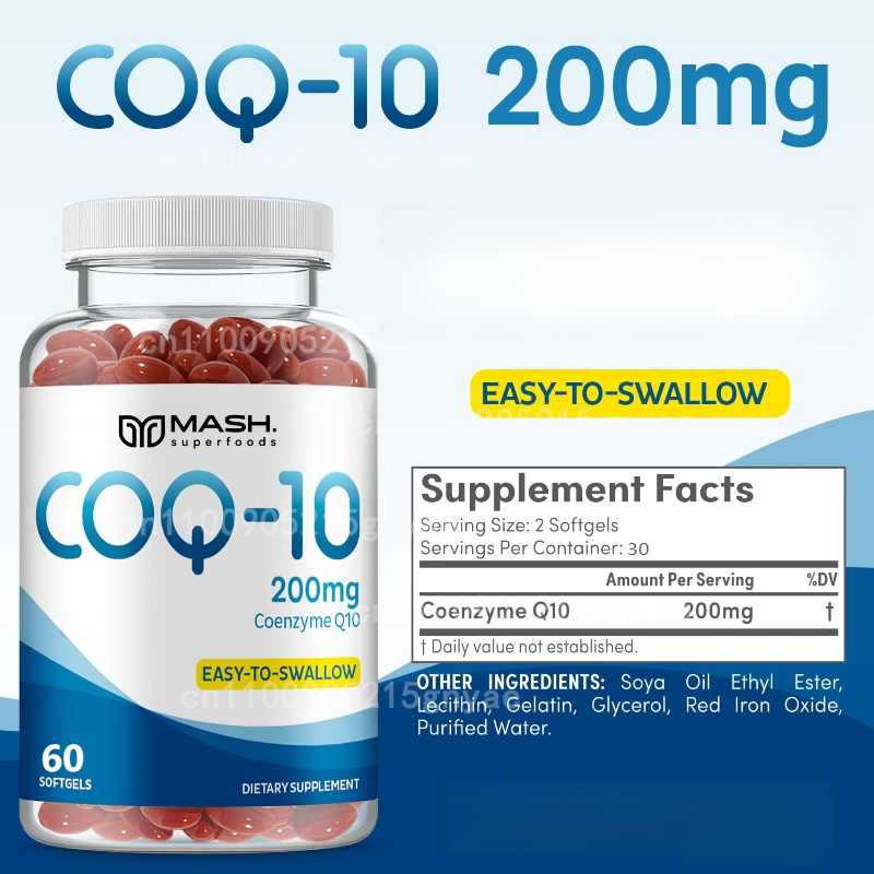 CoQ10 ソフトジェル、ウルトラ CoQ10、3 倍の吸収 - Health Wellness Energy のレビューと価格